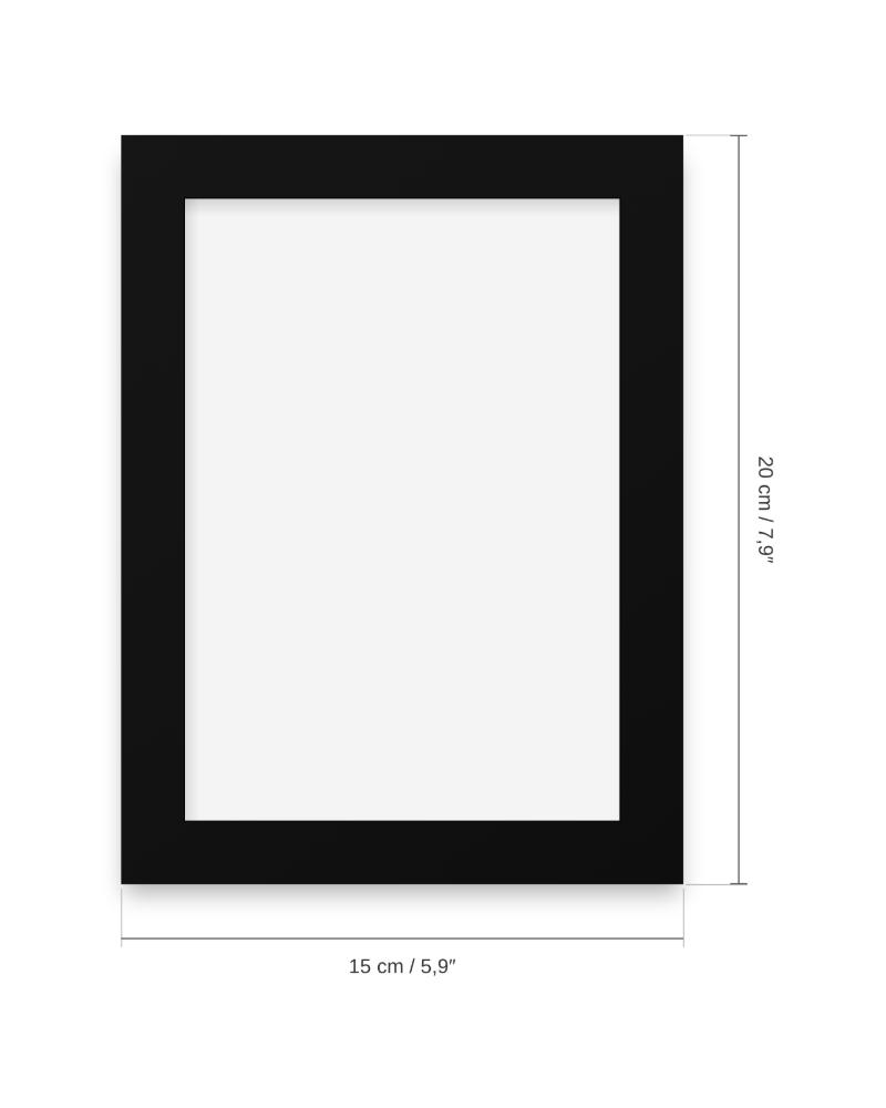 Dimenzije okvira: 15 × 20 cm