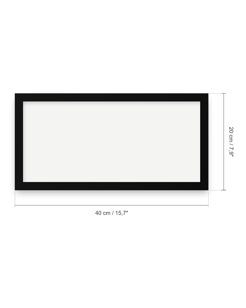 Dimenzije okvira: 40 × 20 cm